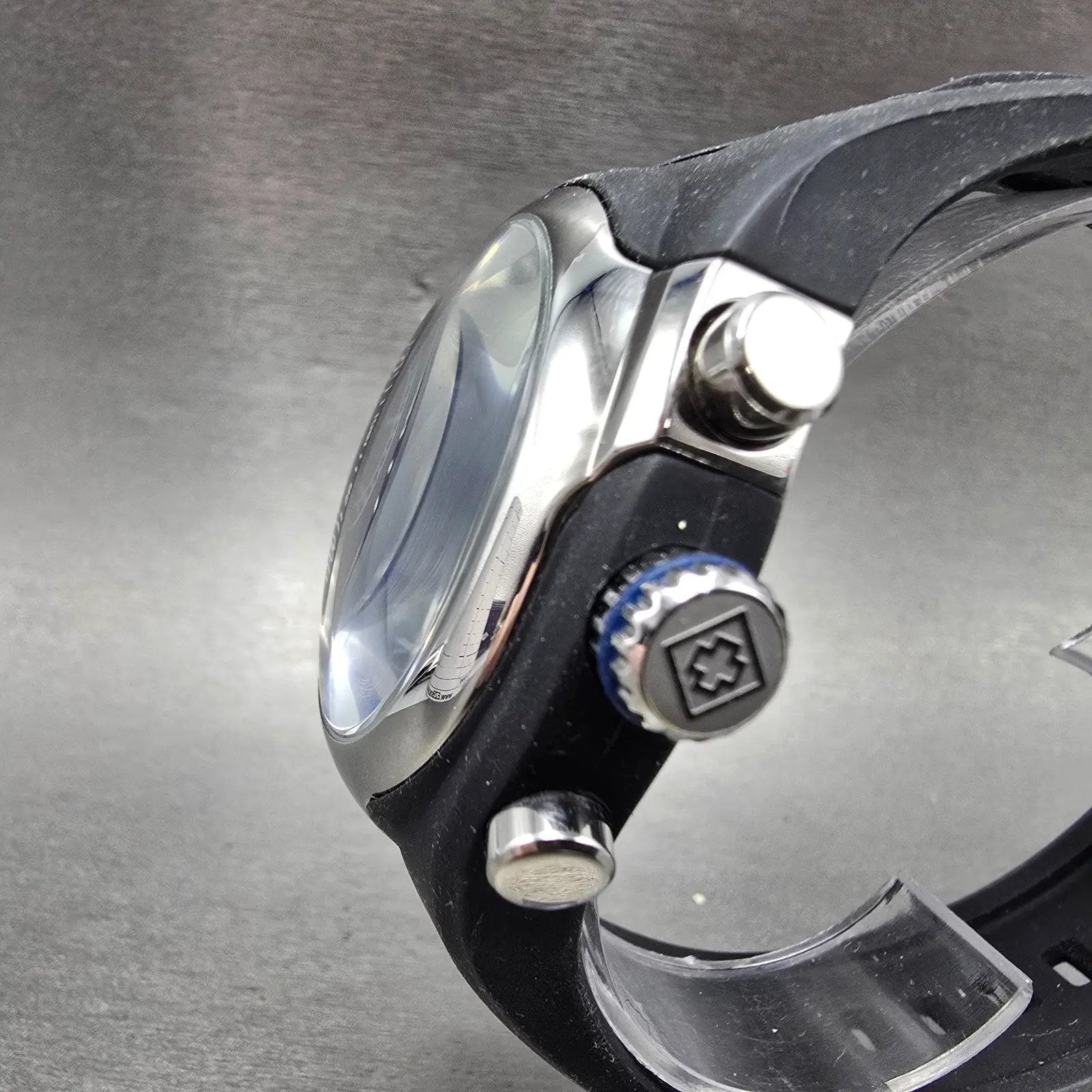 Invicta S1 Nitro Chronograph Watch Men 48mm Black Dial Black Tone 1607 New Batt3