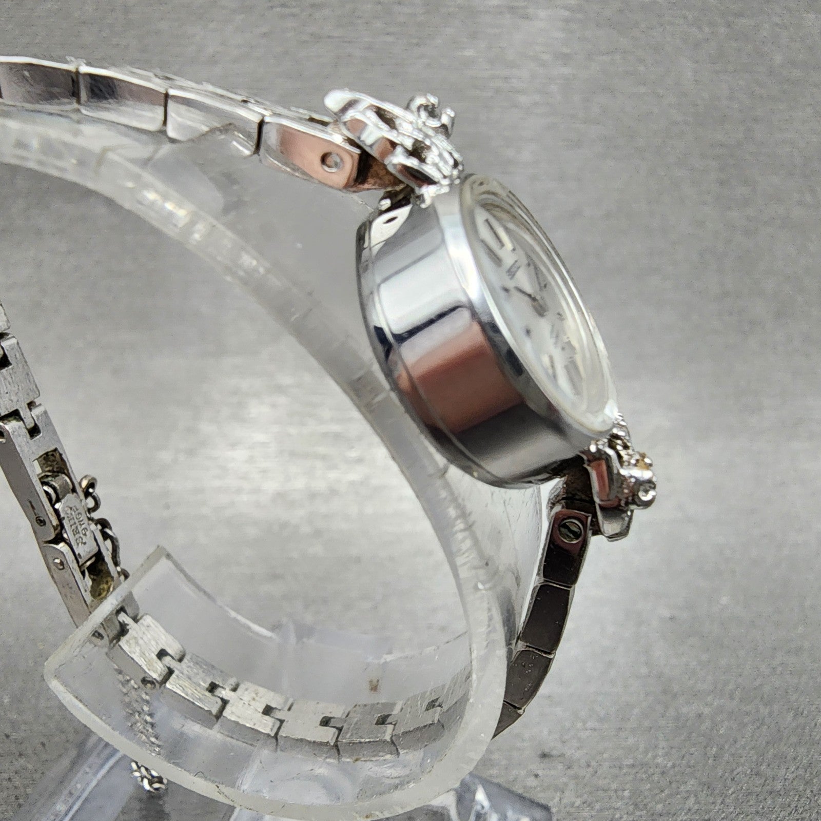 Seiko Special Watch Women 17mm Silver Dial Silver Round 11400050 Manual Runs3