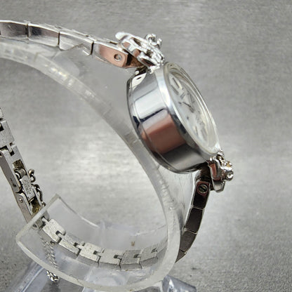 Seiko Special Watch Women 17mm Silver Dial Silver Round 11400050 Manual Runs3
