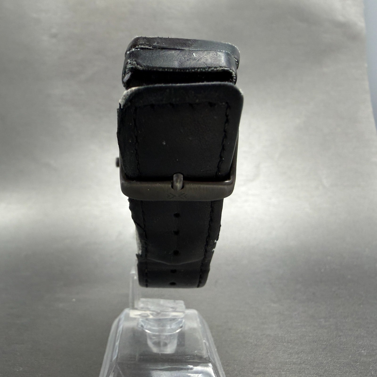 Skagen Watch Men 38mm Black Dial Gray Tone Date Round 124XLMLBC New Battery7