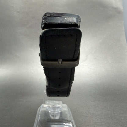 Skagen Watch Men 38mm Black Dial Gray Tone Date Round 124XLMLBC New Battery7