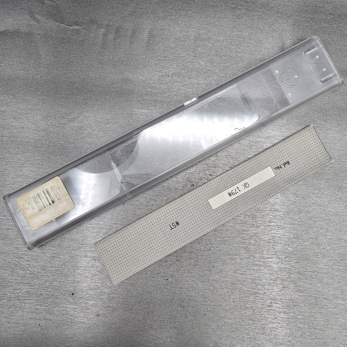 Swatch Decoscraper Watch Men 34mm Silver Dial Black Case GP109 New Battery NOS19