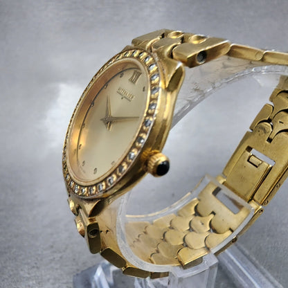 Wittnauer Watch Women 25mm Champagne Dial Gold Tone HT8052 0125  PARTS