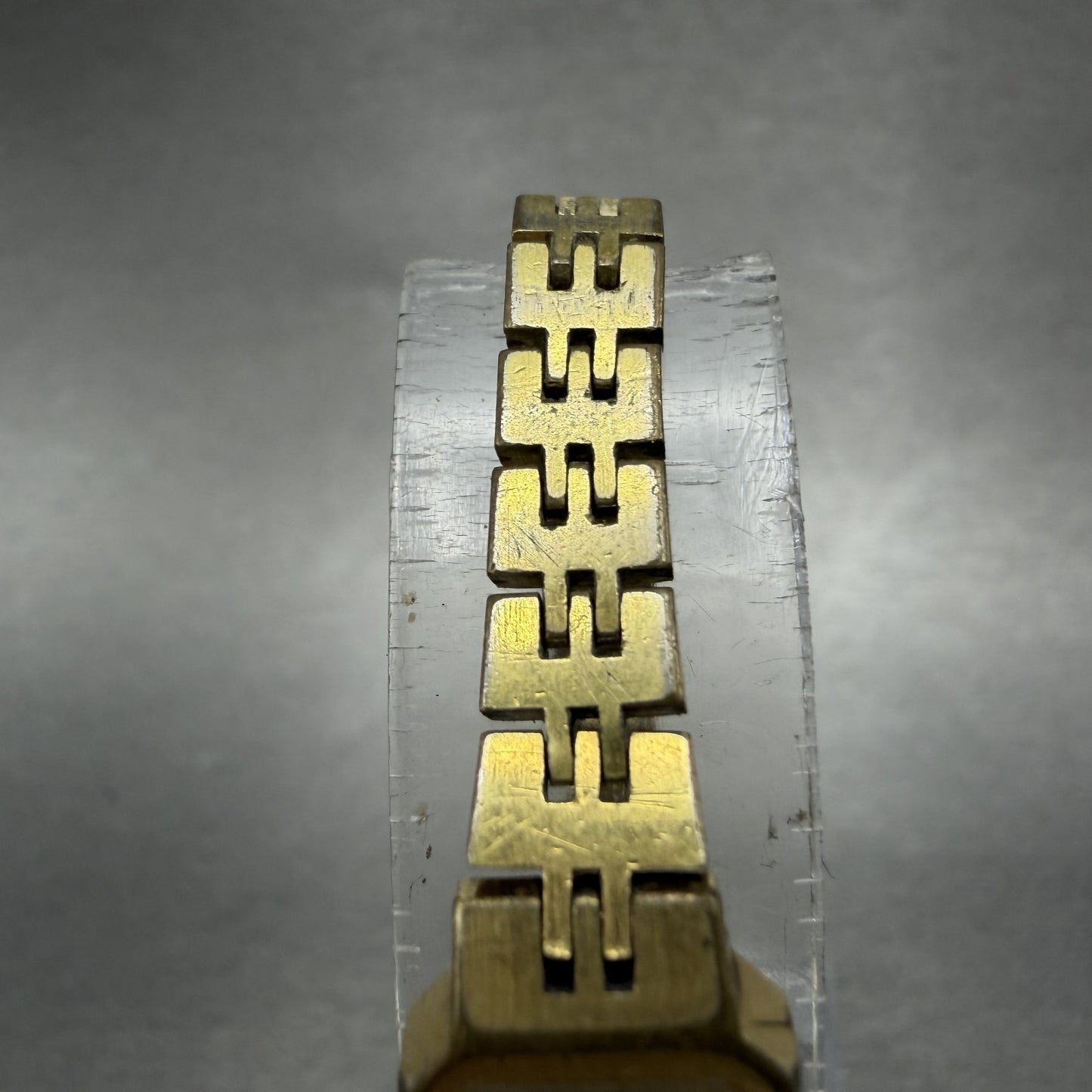 Seiko Watch Women 12mm Champagne Dial Gold Tone 1320-5029 New Battery Vintage4