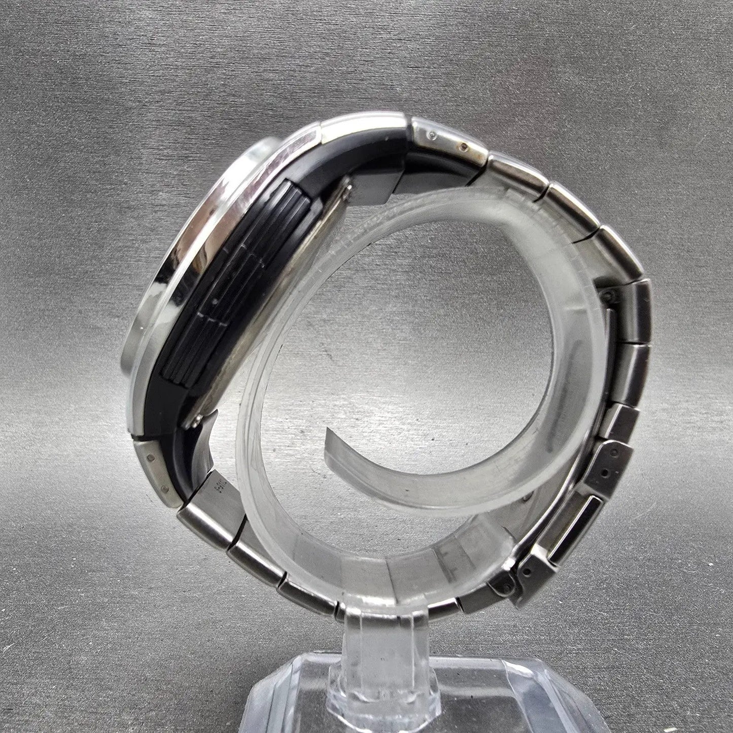 Casio Waveceptor WV-100J Watch Men 41mm Digital Steel Solar Alarm Chrono PARTS8