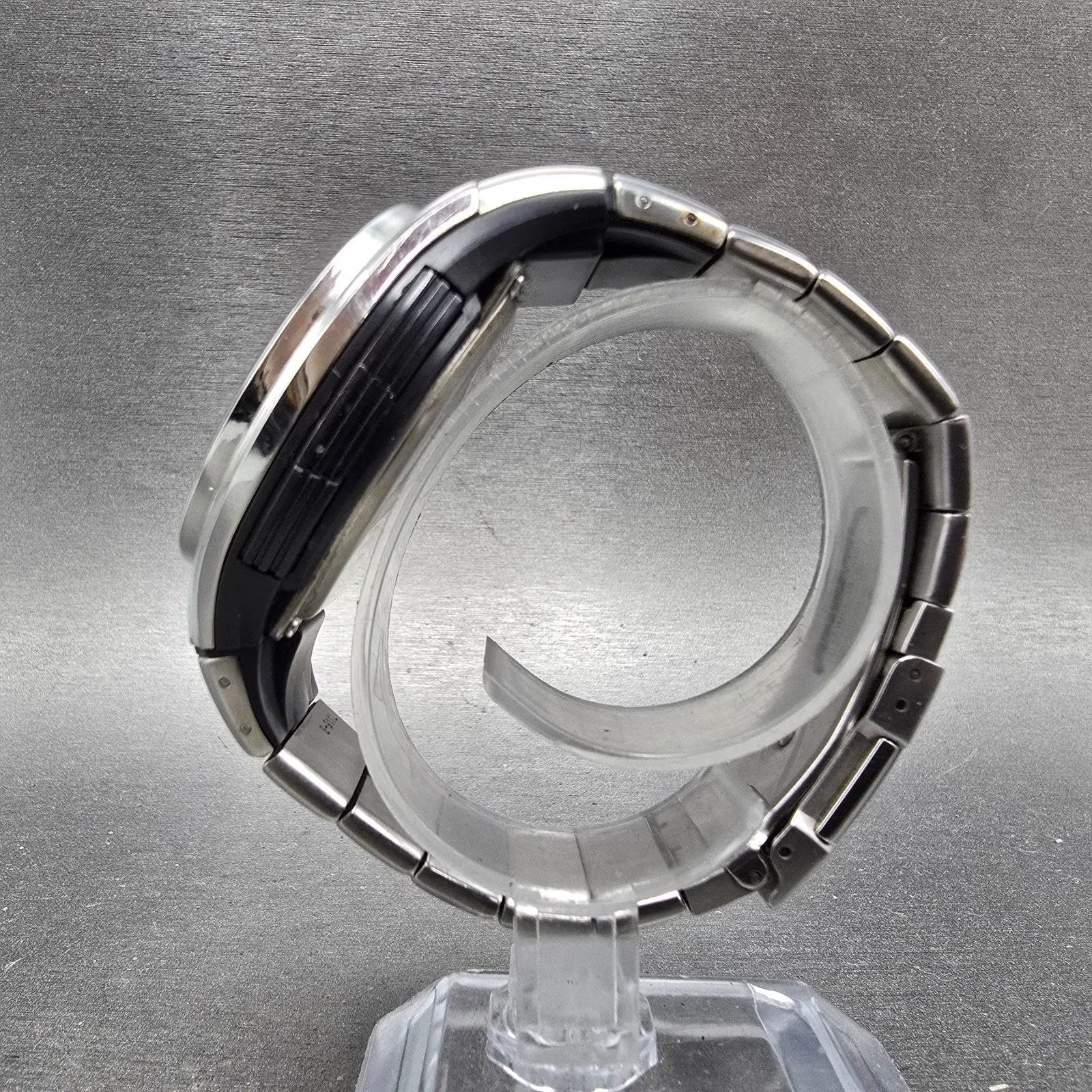 Casio Waveceptor WV-100J Watch Men 41mm Digital Steel Solar Alarm Chrono PARTS8