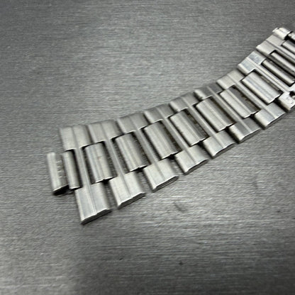 Seiko SQ Bracelet C202 Stainless Steel Tri Folding Clasp 8mm Vintage Japan B11