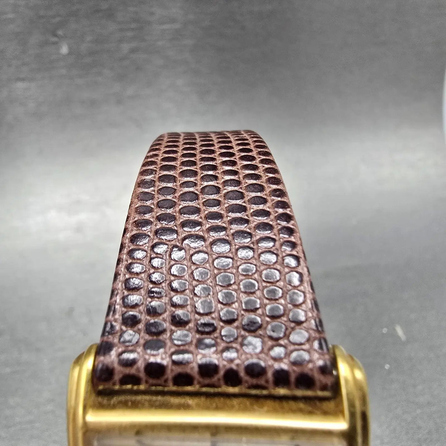 Citizen CQ Tank Watch Men 26mm Champagne Dial Gold Tone Date 2010-891287 PARTS11