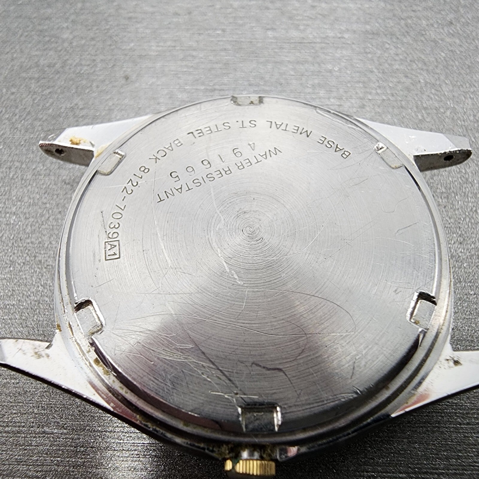 Seiko SQ Watch Men 35mm Gray Dial Two Tone Daydate READ!!! 81227039 New Battery6