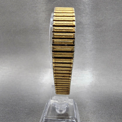 Seiko Avenue Watch Women 23mm White Dial Gold Tone Round 4N210670 New Battery7