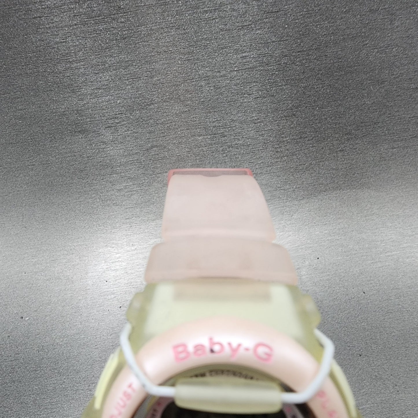 Casio BabyG Watch Women 42mm Digital Pink Clear Alarm Chrono BGT110 Pinga4
