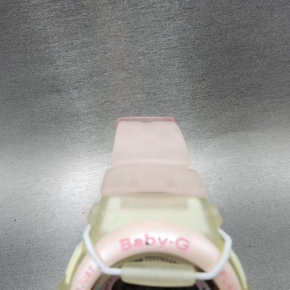 Casio BabyG Watch Women 42mm Digital Pink Clear Alarm Chrono BGT110 Pinga4