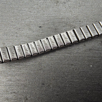Navajo Sterling Silver Watch Band Tips 11mm Turquoise Coral Arrow Pattern Women10