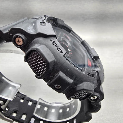 Casio G-Shock GD-120MB Watch Men 51mm Black Red Chronograph Alarm New Battery3