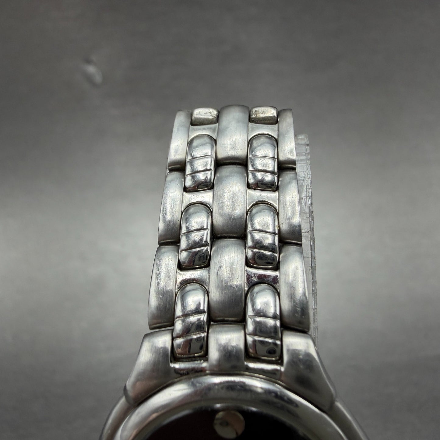 Movado Museum Watch Women 25mm Black Dial Steel Round 84-E4-9823 New Battery4