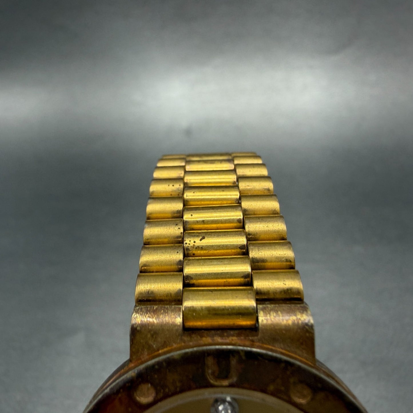 Bulova Long Champ Watch Unisex 32mm Champagne Dial Gold Tone New Battery4