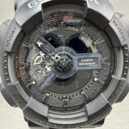 Casio G-Shock GA-110 Watch Men 51mm Ana Digi Black Alarm Chrono New Battery ABC1