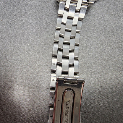Orient Town & Country Dive Watch Men 38mm Black Dial Steel Date Round New Batt11