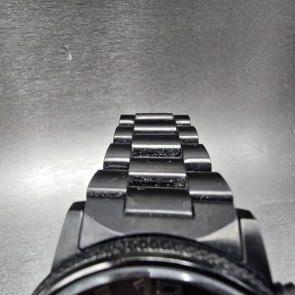 Citizen Eco-Drive Nighthawk Chronograph Watch Men 43mm Black Dial Black Runs4