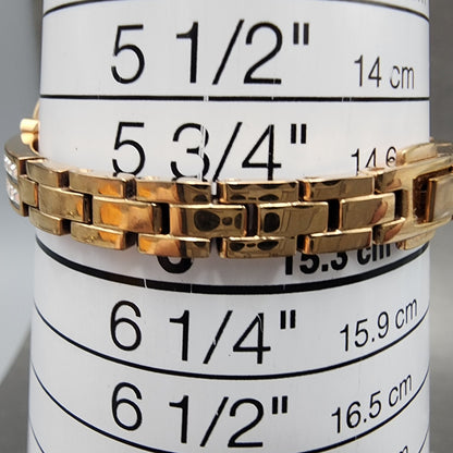 Citizen EcoDrive Silhouette Crystal Watch Women 25mm MOP Dial Rose Gold Tone BA10