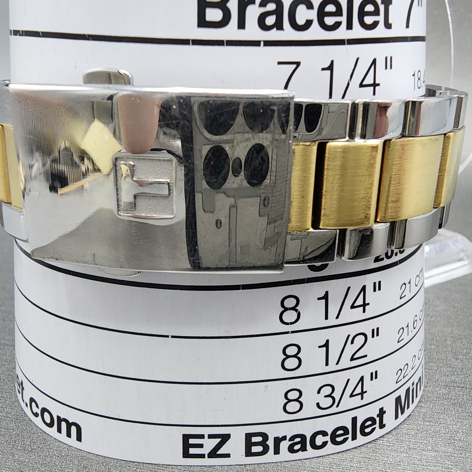 Tissot Chrono XL Classic Watch Men 45mm Green Dial Two Tone Date Round Swiss11