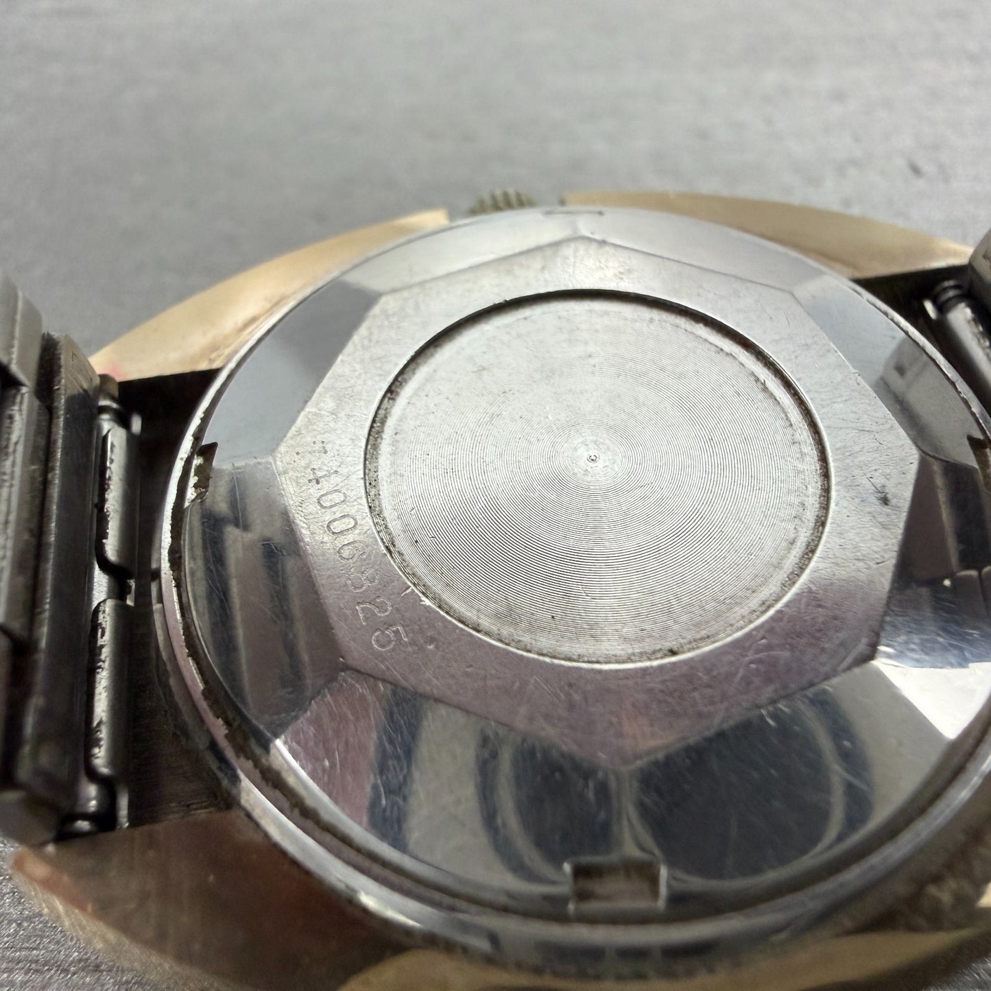 Rado Balboa V Watch Men 36mm Silver Dial Gold Tone Oval Date Automatic Runs VTG9