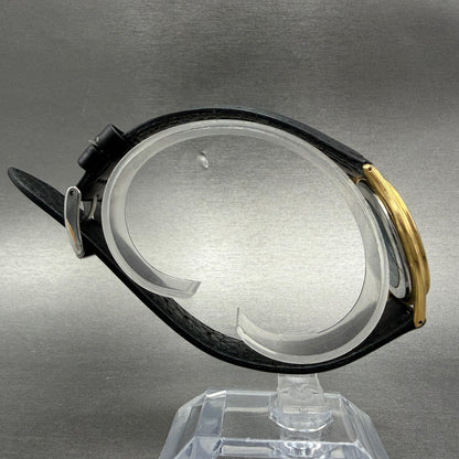 Seiko Spirit Watch Unisex 33mm White Dial Gold Tone Round 5E21-6D70 New Battery8