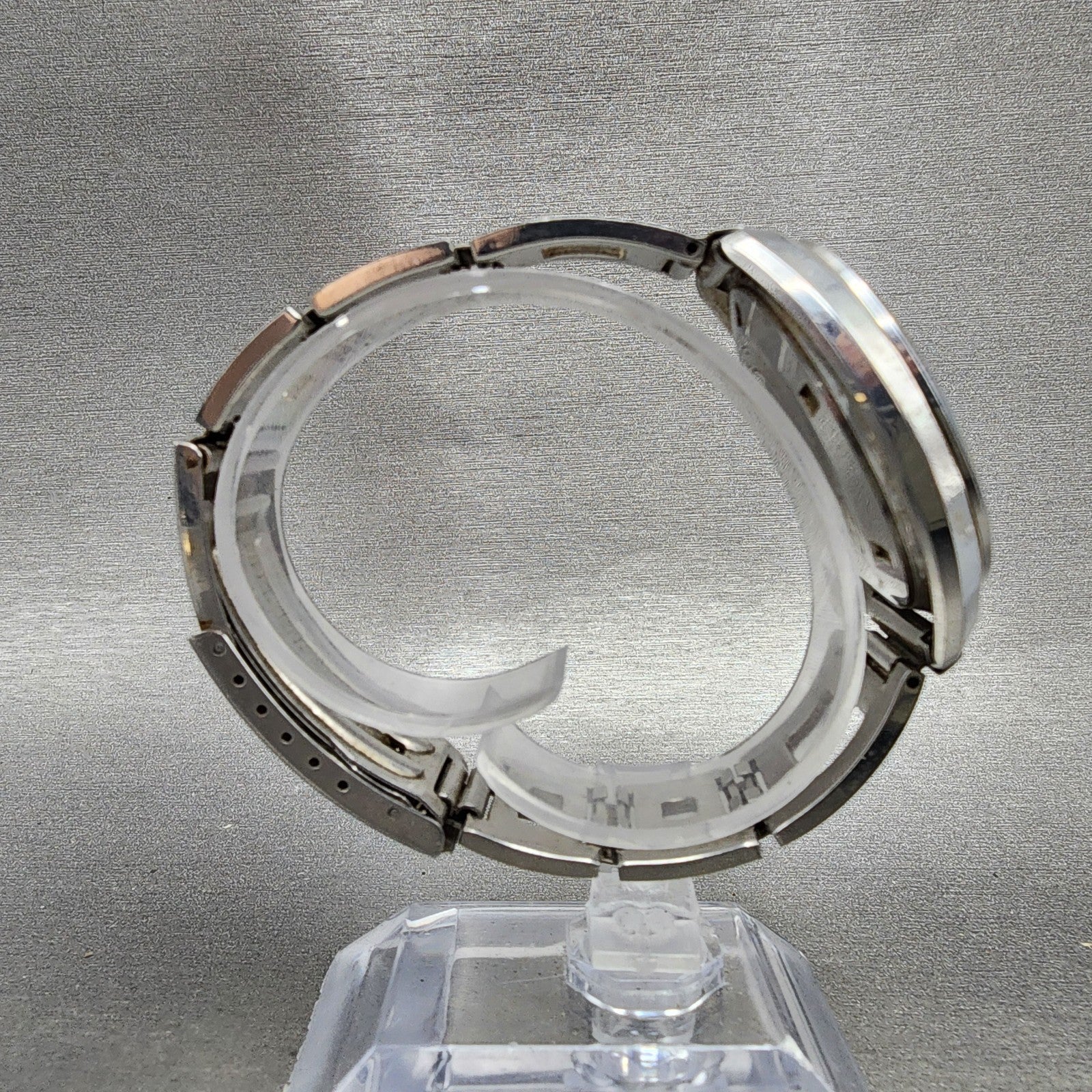 Citizen Crystal Seven Custom Automatic Watch Men 37mm Black Dial Steel Runs9