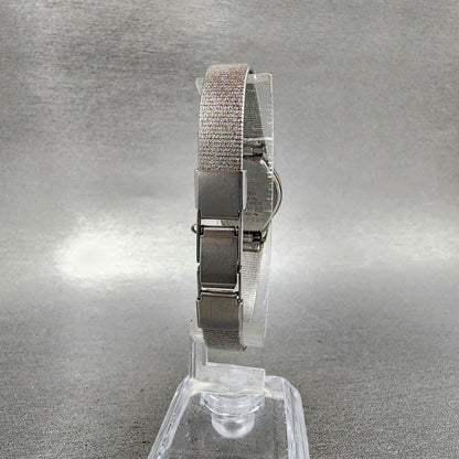 Seiko Watch Women 20mm Silver Dial Silver Tone Round 8Y210010 New Battery7