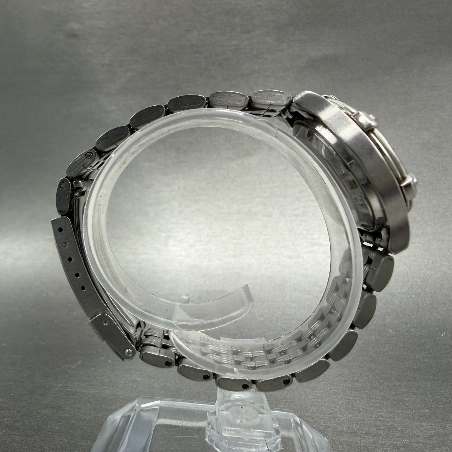 Wenger SMT Design Watch Women 29mm White Dial Two Tone Daydate Round New Batt8
