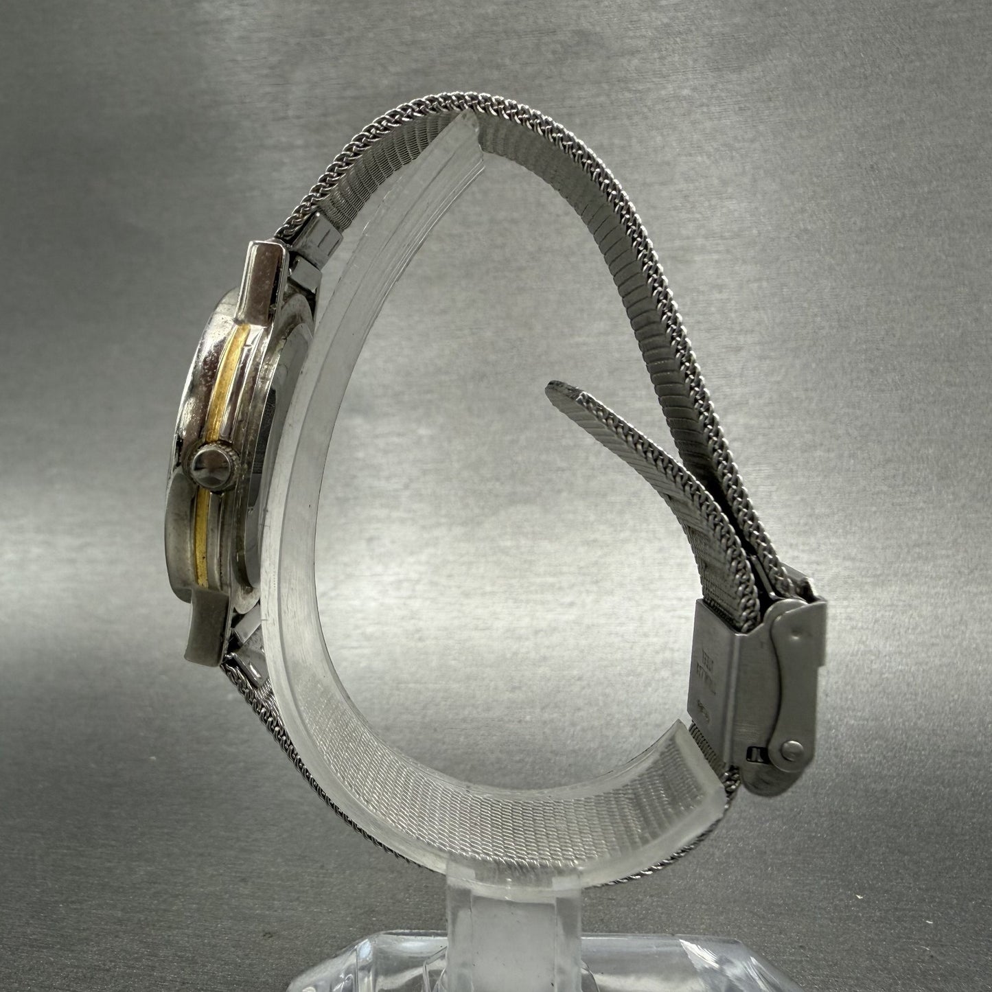 Skagen Watch Women 28mm Silver Dial Two Tone Round 30SGS Mesh Band New Battery6