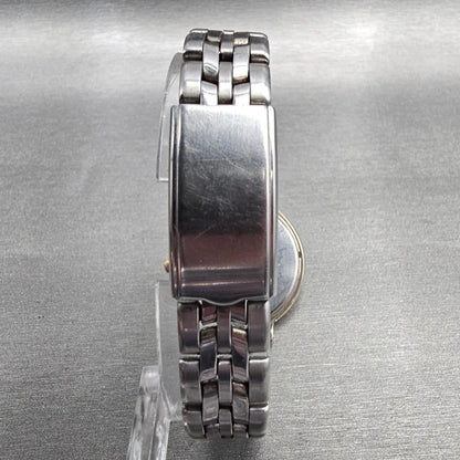 Seiko Avenue Watch Men 31mm White Dial Silver Tone Round 7N01-6270 New Battery7