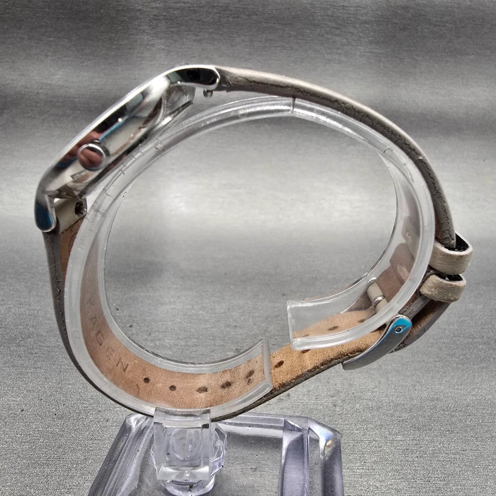 Skagen Anita Watch Women 30mm White Dial Silver Tone Round SKW2648 New Battery6