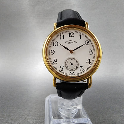 Orient Sentimental Graffiti You Watch Men 32mm White Dial Gold Tone New Battery5