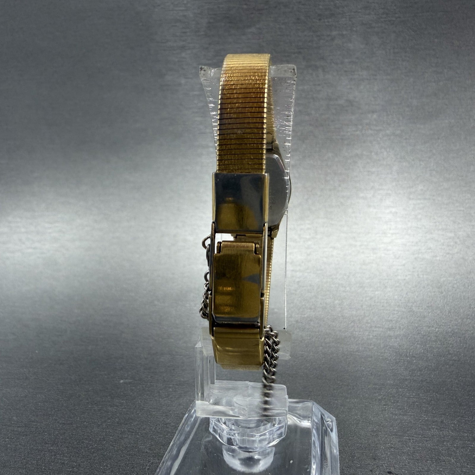 Seiko Watch Women 16mm Champagne Dial Gold Tone Round 2C20-5309 New Battery7
