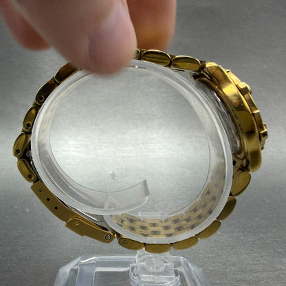 Citizen Dive Watch Women 28mm MOP Dial Gold Tone Date 6010-G12811 New Battery8