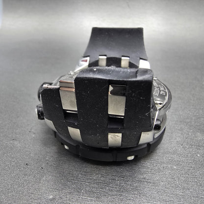 Invicta Reserve chronograph Dive Watch Men 51mm Black Dial Steel 0902 NewBattery7