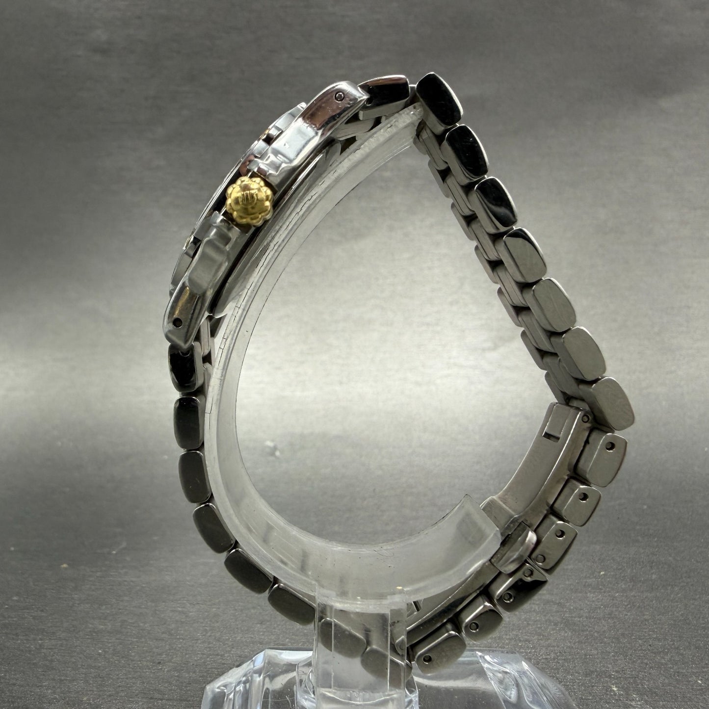 Maurice Lacroix Tiago Watch Women 30mm MOP Dial Two Tone Date Diamond New Batt6