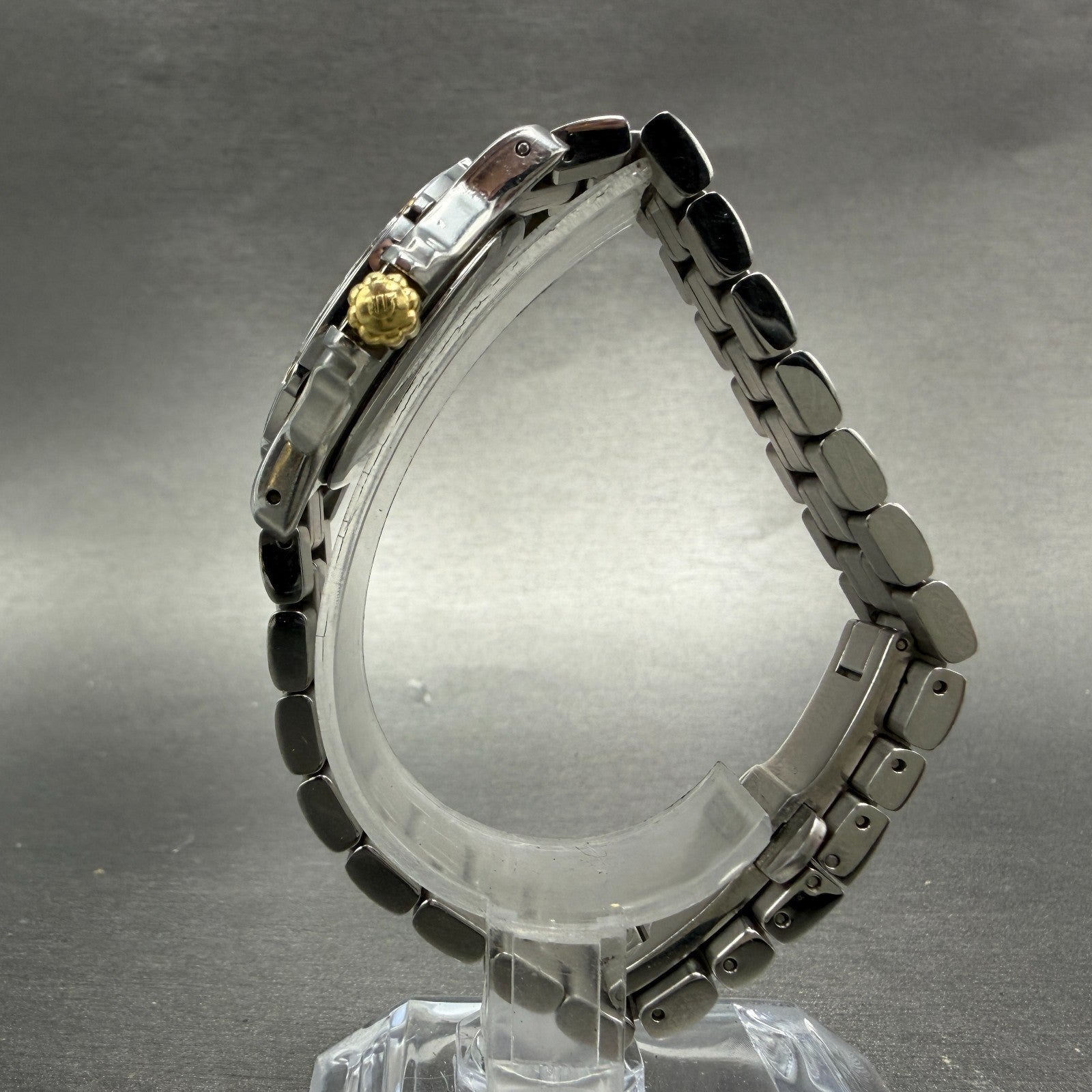 Maurice Lacroix Tiago Watch Women 30mm MOP Dial Two Tone Date Diamond New Batt6