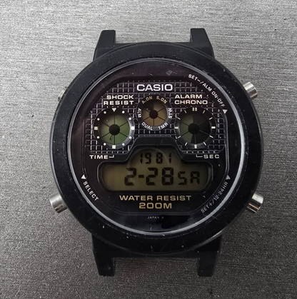 Casio G-Shock DW-5900 Watch Men 39mm Digital Black Alarm Chronograph New battery0