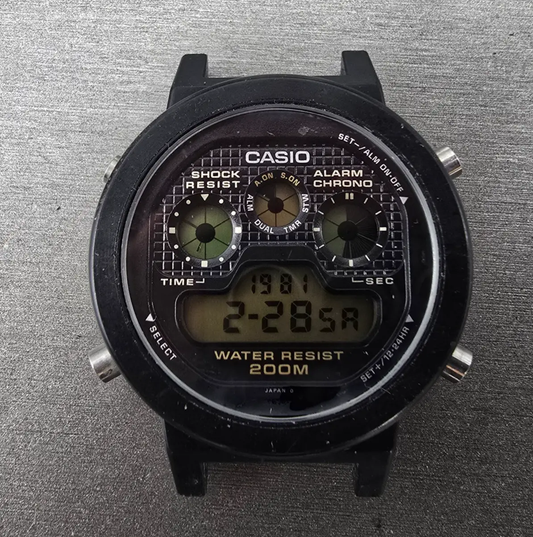 Casio G-Shock DW-5900 Watch Men 39mm Digital Black Alarm Chronograph New battery0