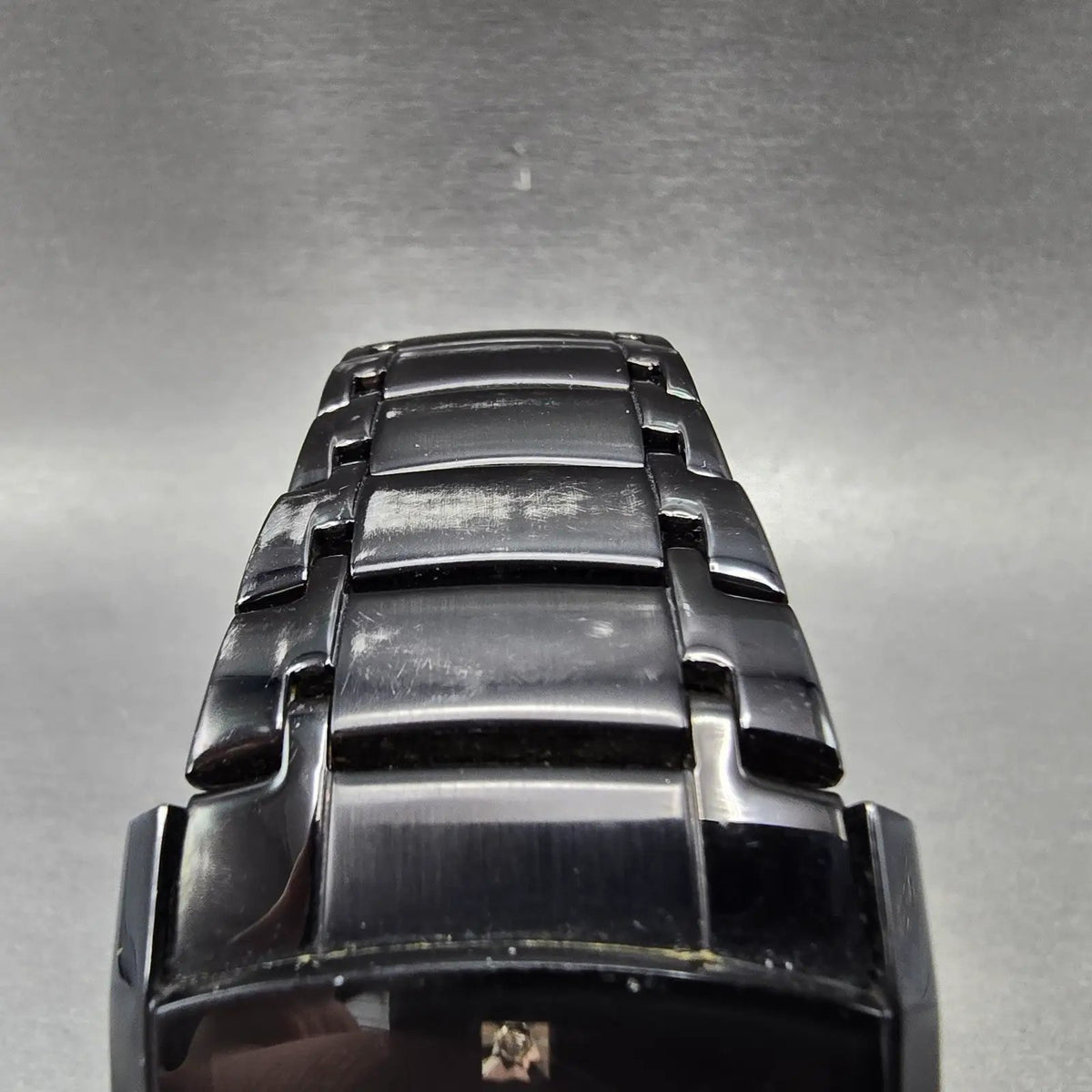 Fossil Arkitekt Tank Watch Men 34mm Black Dial Black Tone FS-4159 New Battery4