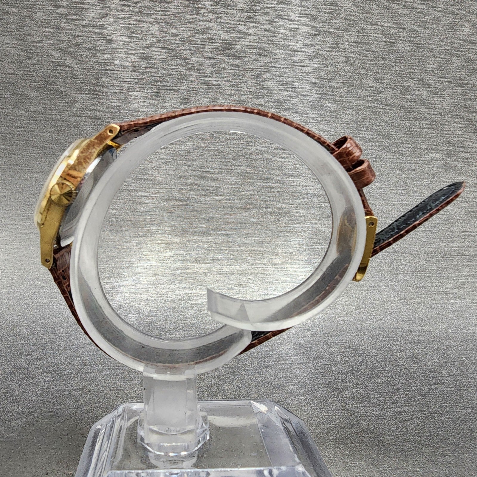 Seiko Watch Women 23mm White Dial Gold Plated Manual Wind 11040031 Runs8