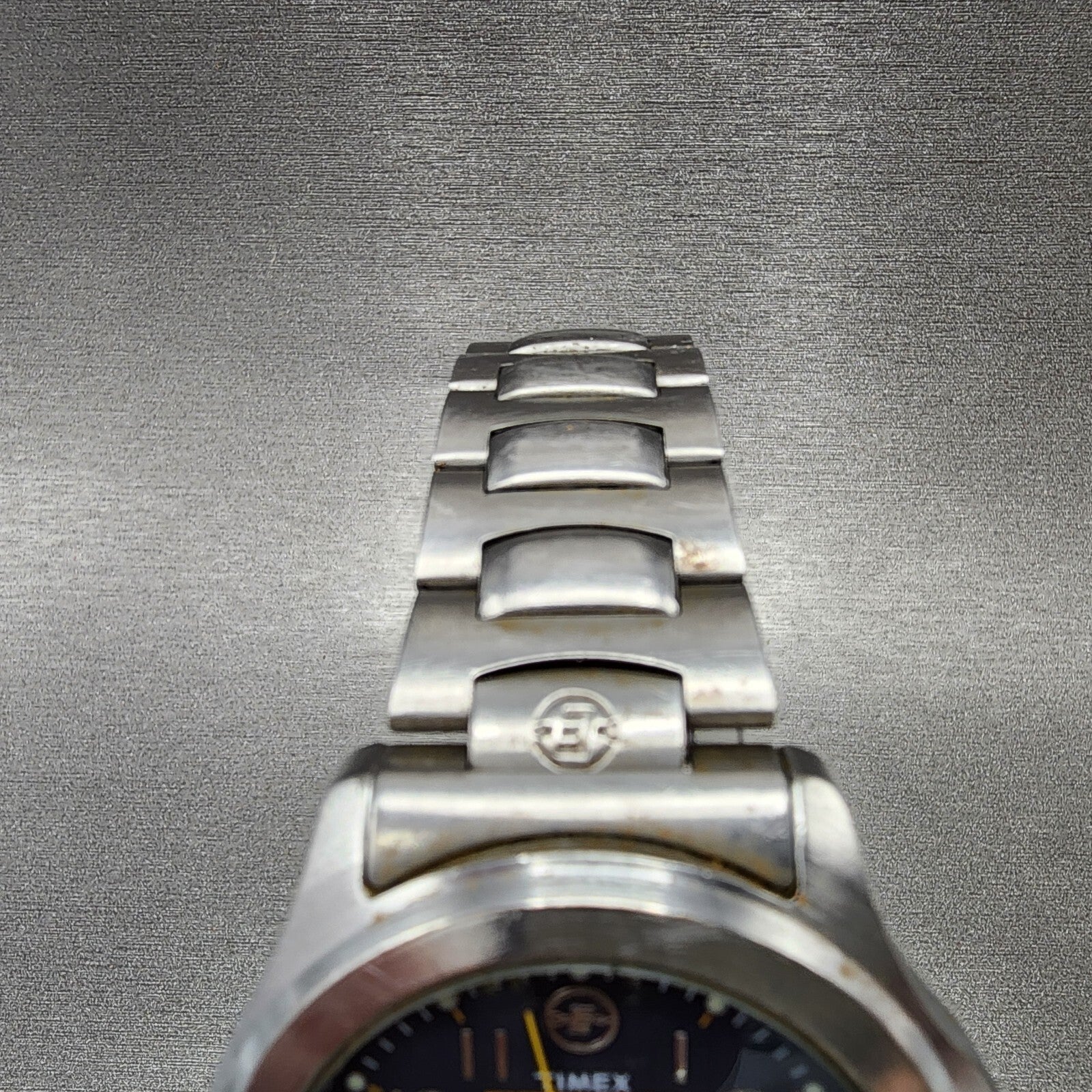 Timex Expedition Watch Men 38mm Blue Dial Silver Tone Date READ!!!!! New Battery4