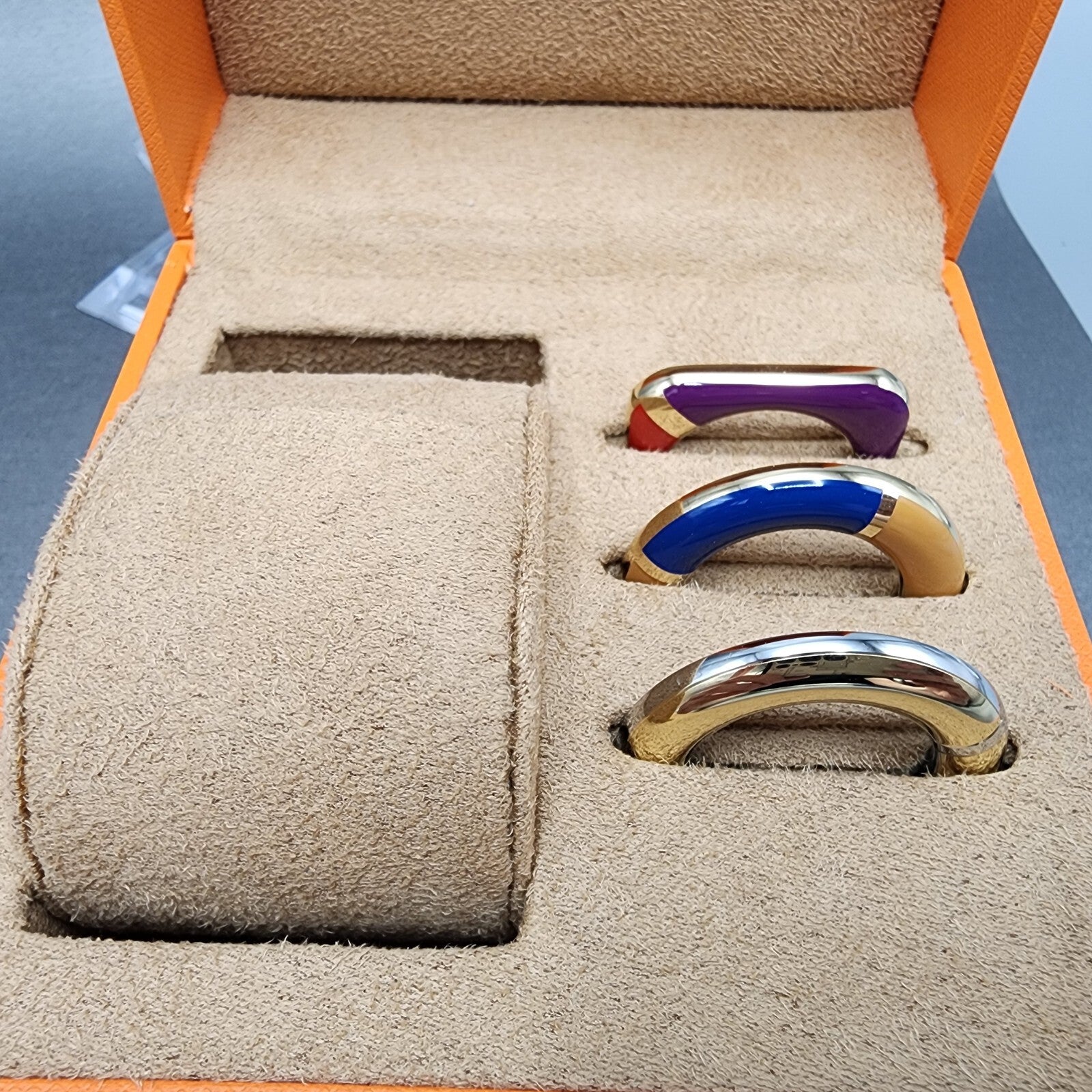 Tory Burch The Miller Watch Women 28mm White Gold Tone Interchangeable Bezel14