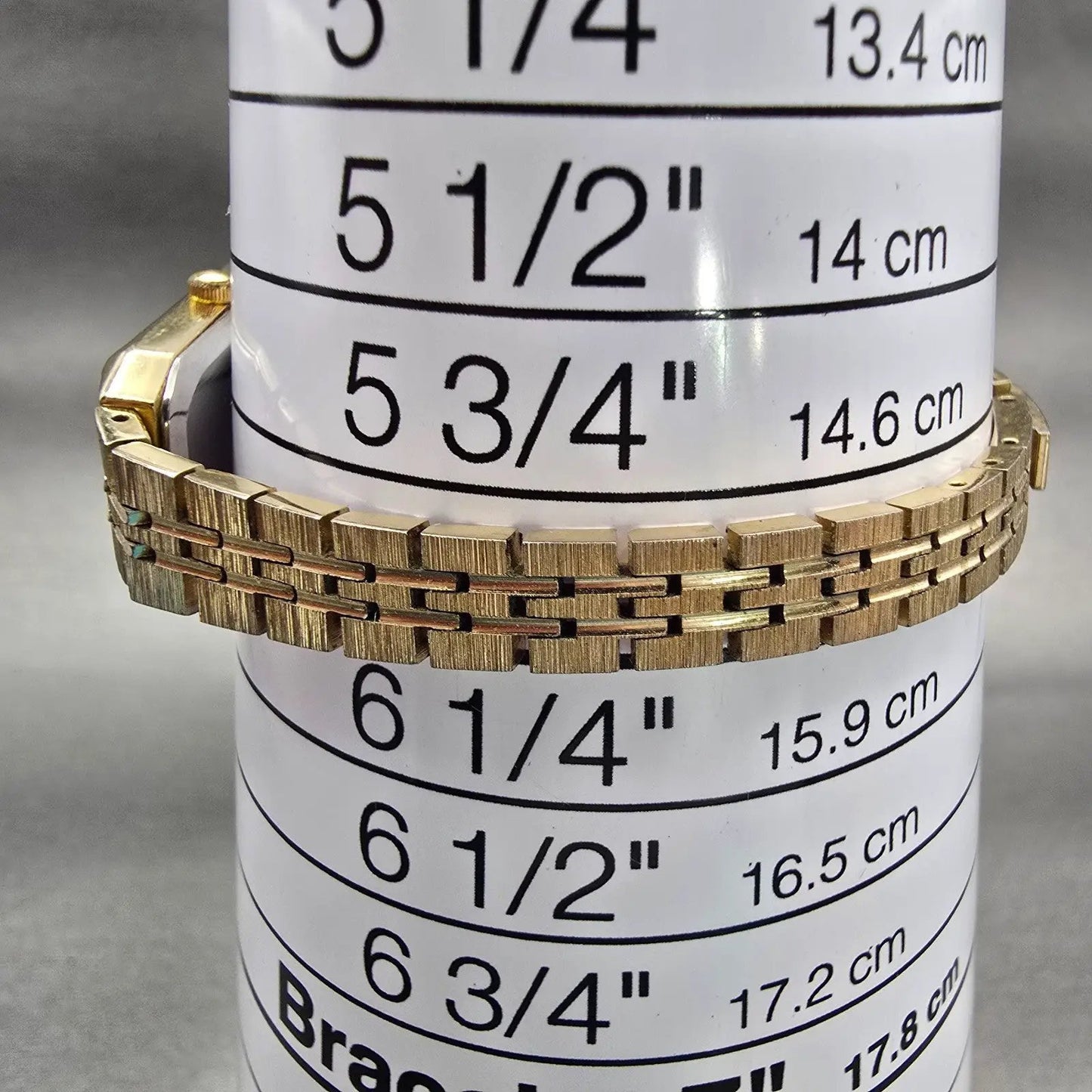 Citizen CQ Watch Women 12mm Champagne Dial Gold Tone 5421-S10523 New Battery VTG9