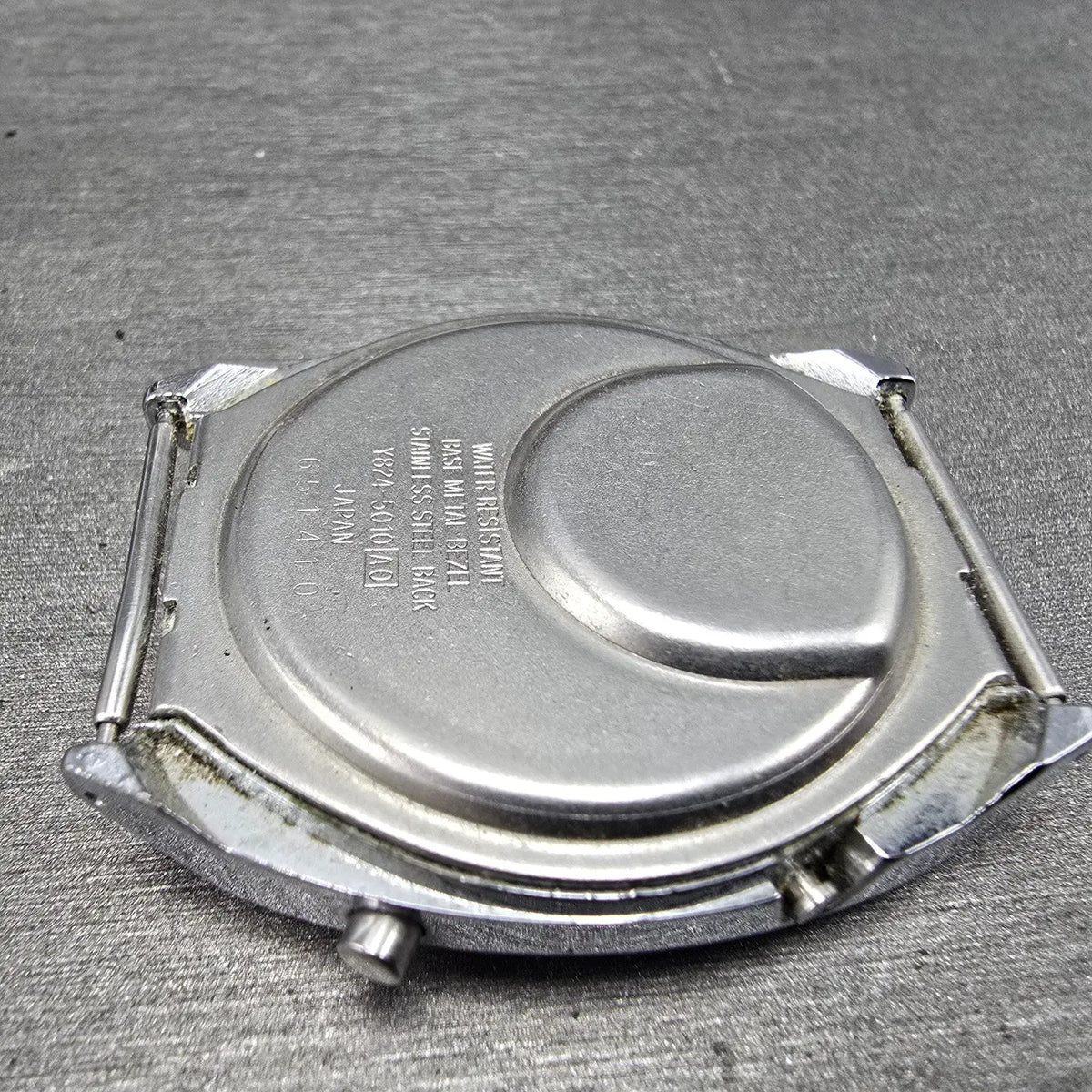 Seiko ALBA Digital Watch Men 35mm Digital Vocie Alarm Y824-5010 JDM PARTS9