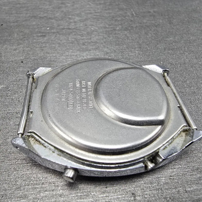 Seiko ALBA Digital Watch Men 35mm Digital Vocie Alarm Y824-5010 JDM PARTS9