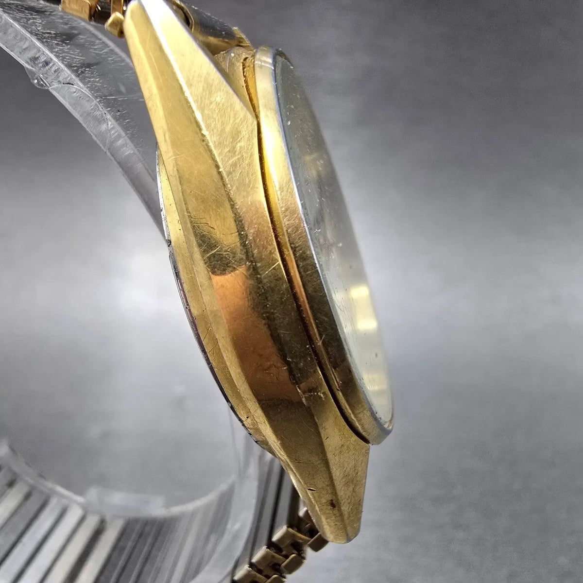 Citizen Railroad Approved Watch Men 35mm White Dial Gold 3801-982061 PARTS4