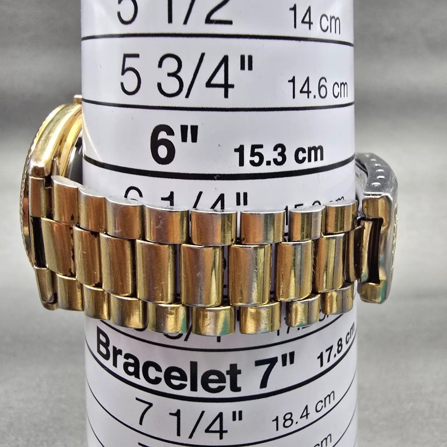 Seiko President Watch Men 36mm Gold Dial Gold Tone Daydate 5H23-8029 New Battery9